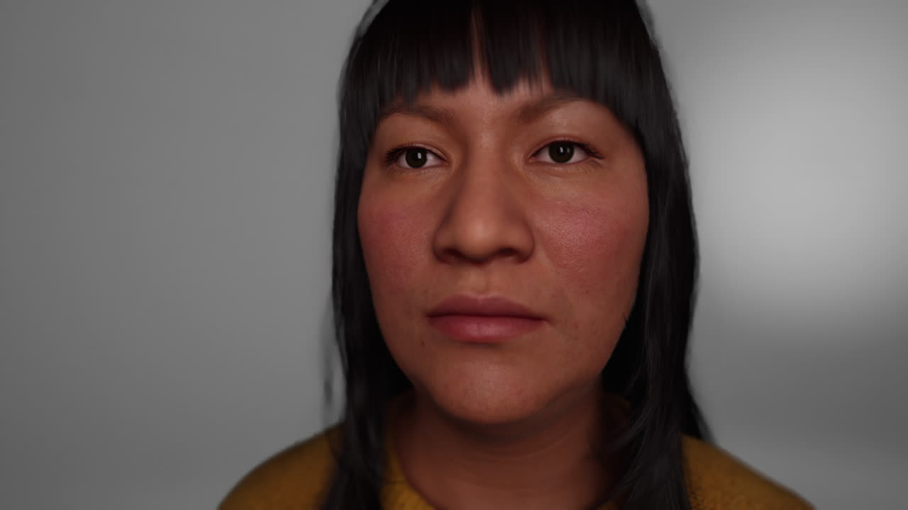 어 ⁇  속의 성인 멕시코 여성 초상화