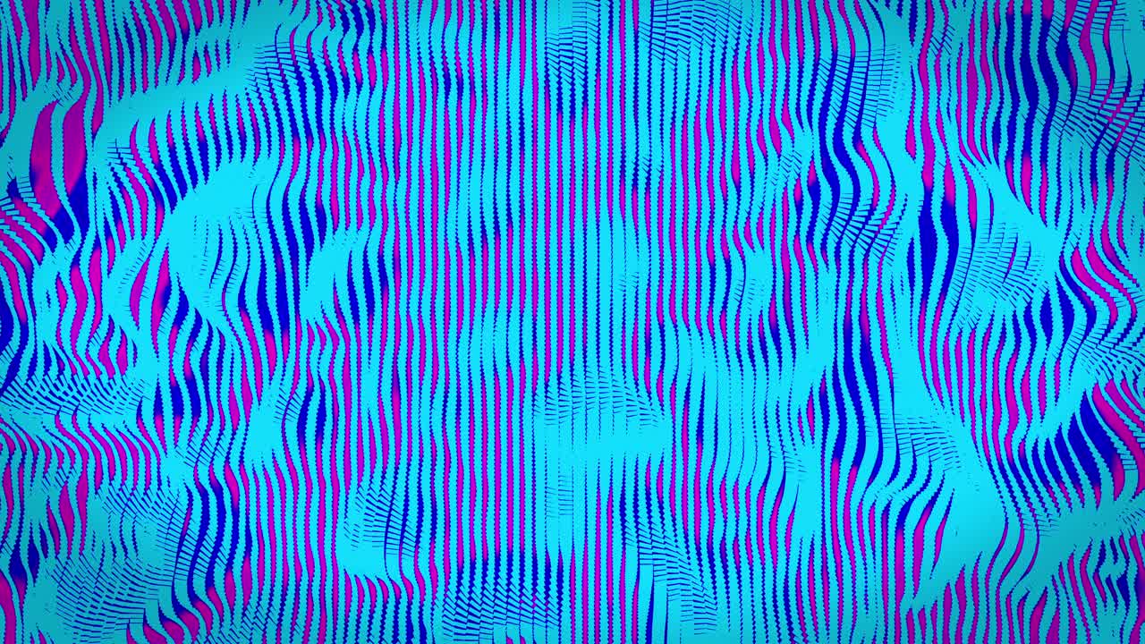 animación del patrón de onda azul en un bucle sin costuras.