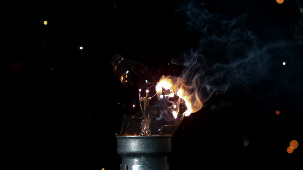 전구를 통해 화살을 는