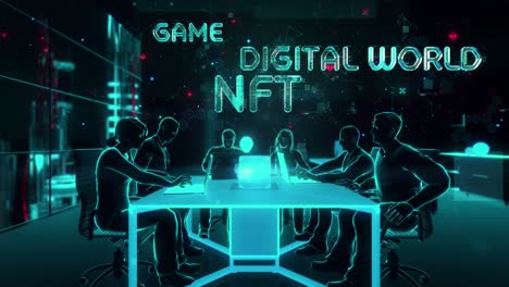 metaverse future is coming with digital technology hitech concept
