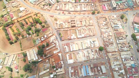 aerial-drone-view-kamatira-in-west-pokot,-kapenguria,-Kenya