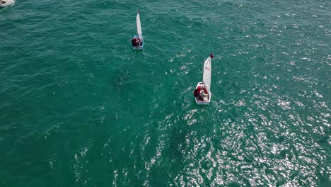 sailboats on the water