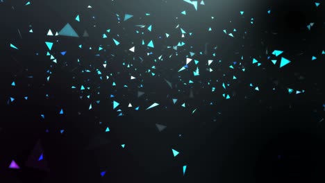 abstract particles space