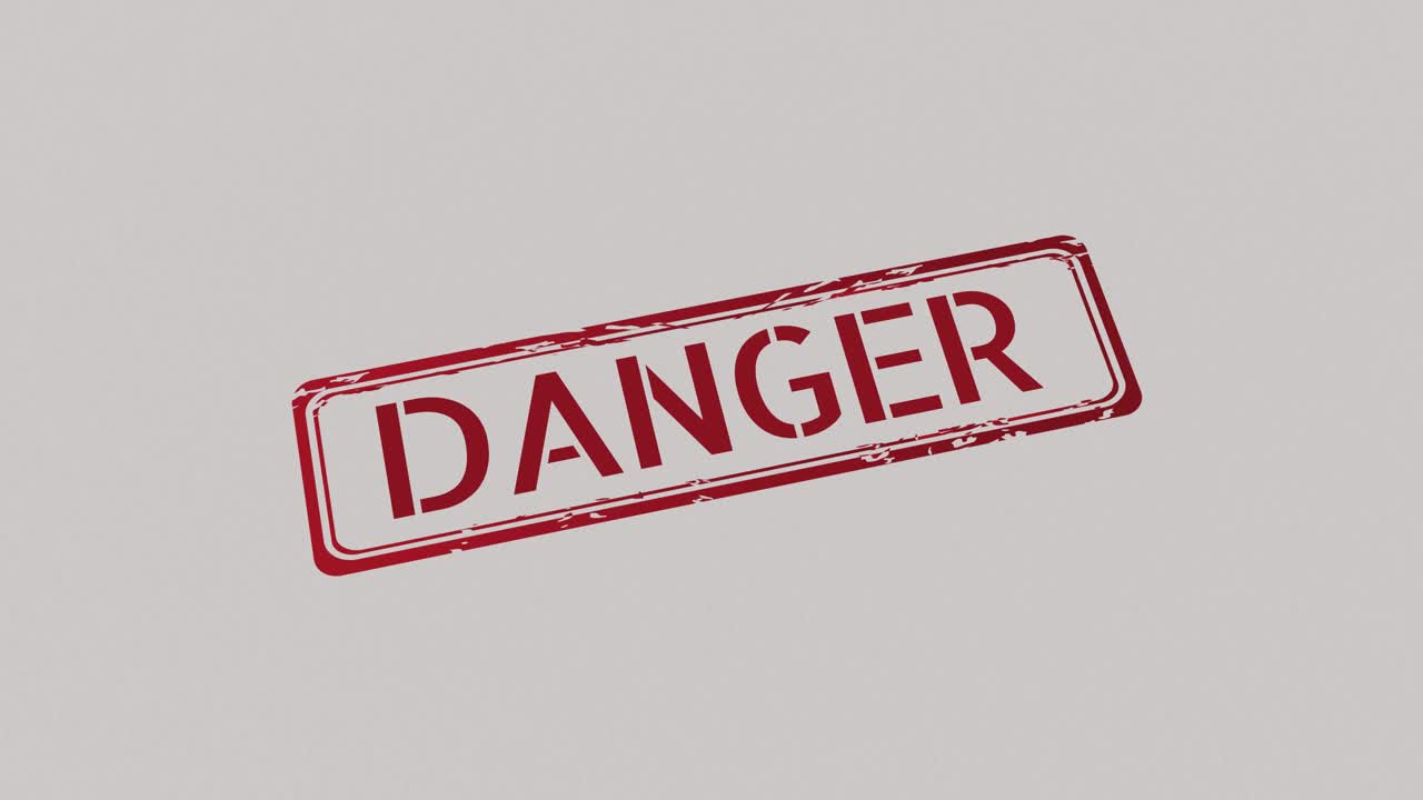 DANGER Stamp