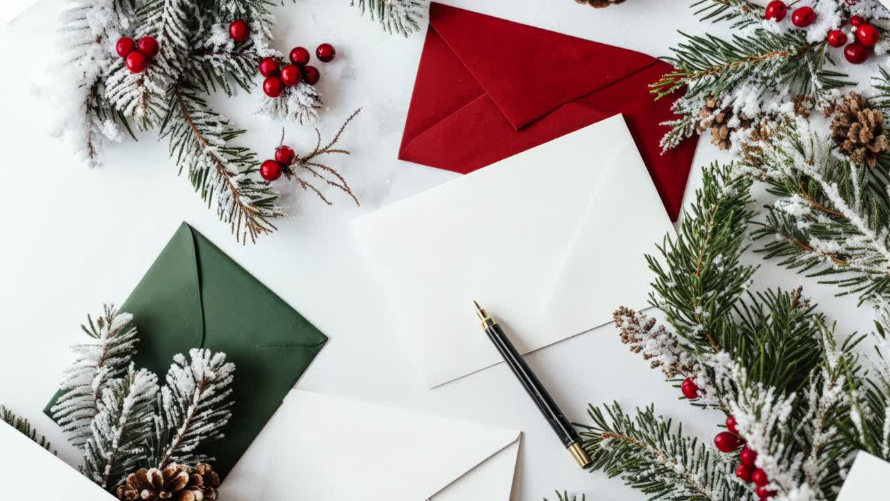 elementos de diseño de tarjetas de navidad