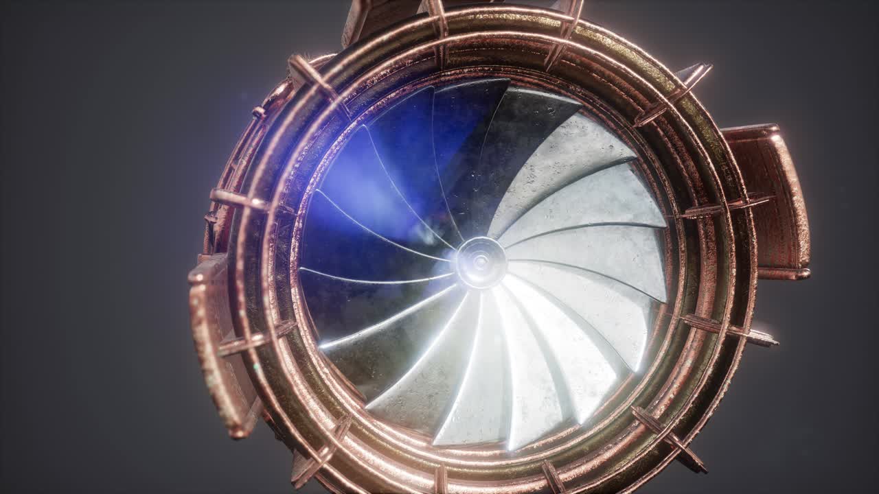 girar la turbina del motor a reacción