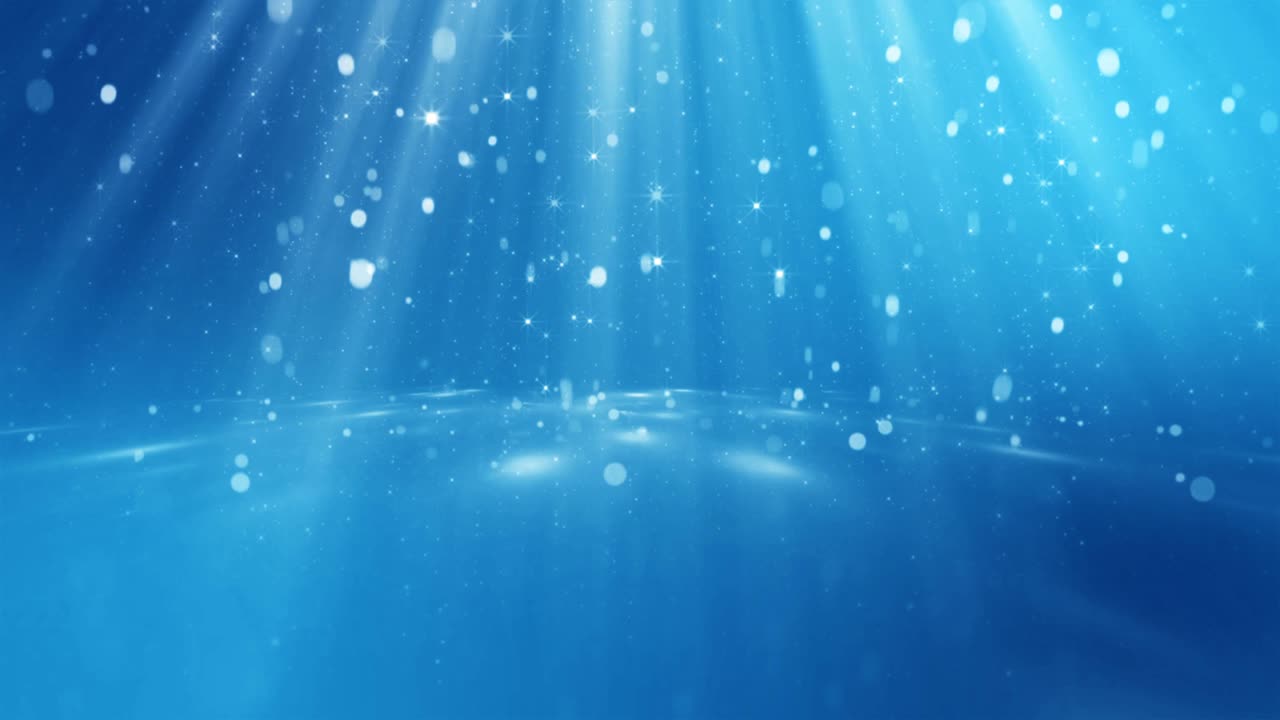 추상적인 반이는 파란색 애니메이션 배경.