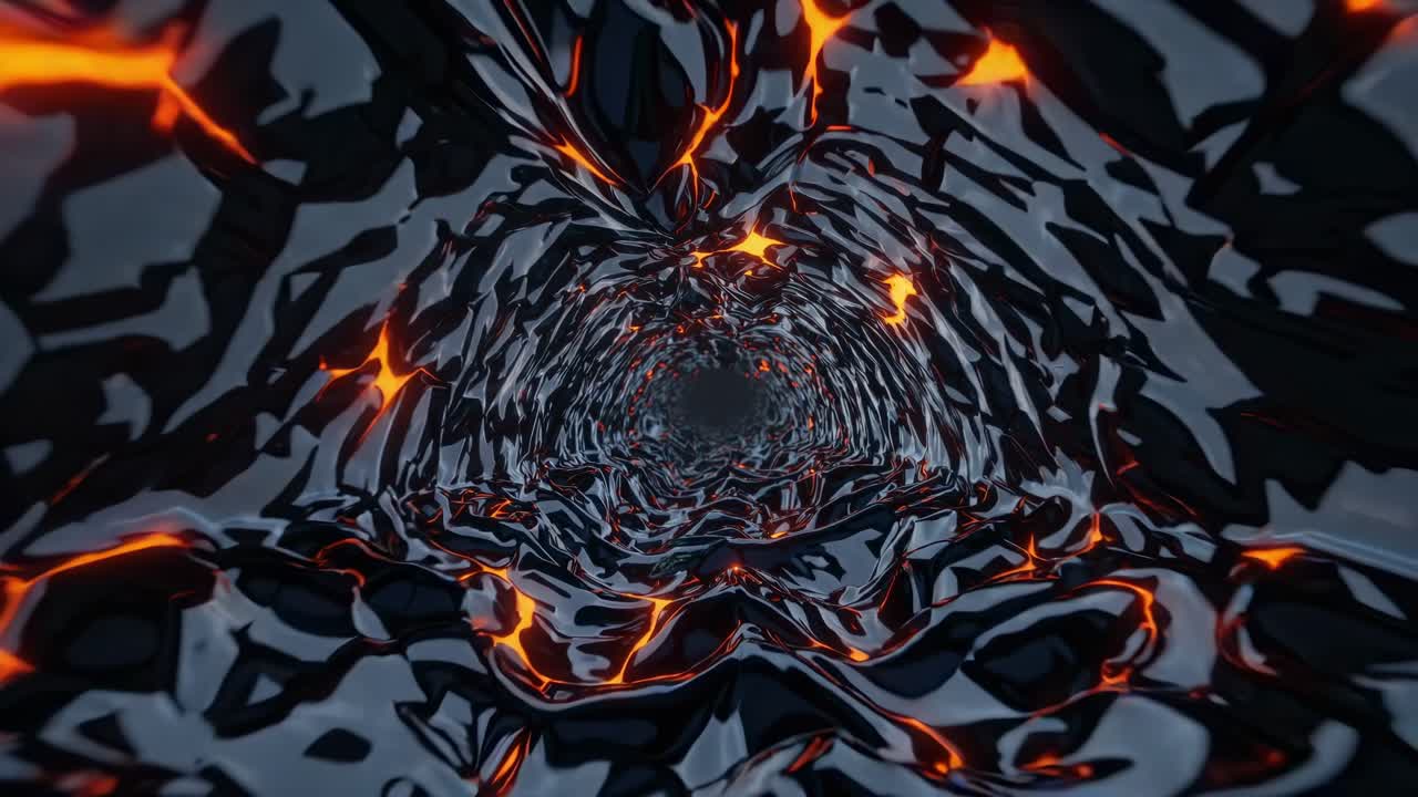 Abstract Tunnel luminoso