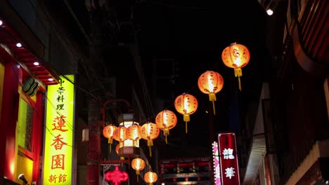 the beautiful view in yokohama chinatown