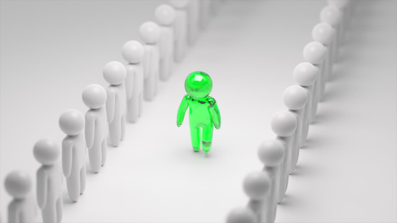 Individuality in a Crowd