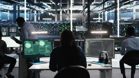server hub engineering team rushes to stop cyberattack