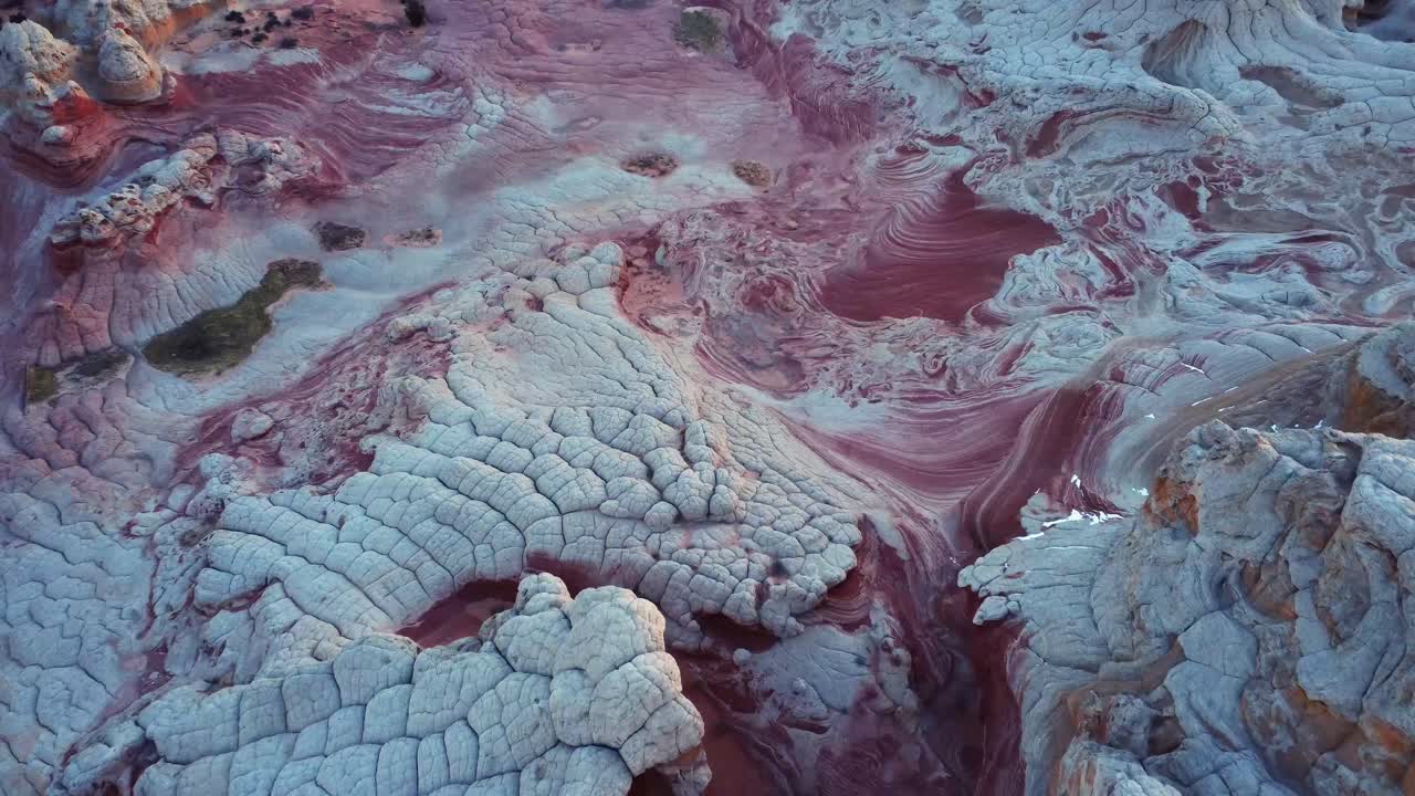 미국 의  ⁇  돌 절벽 의 거친 질감