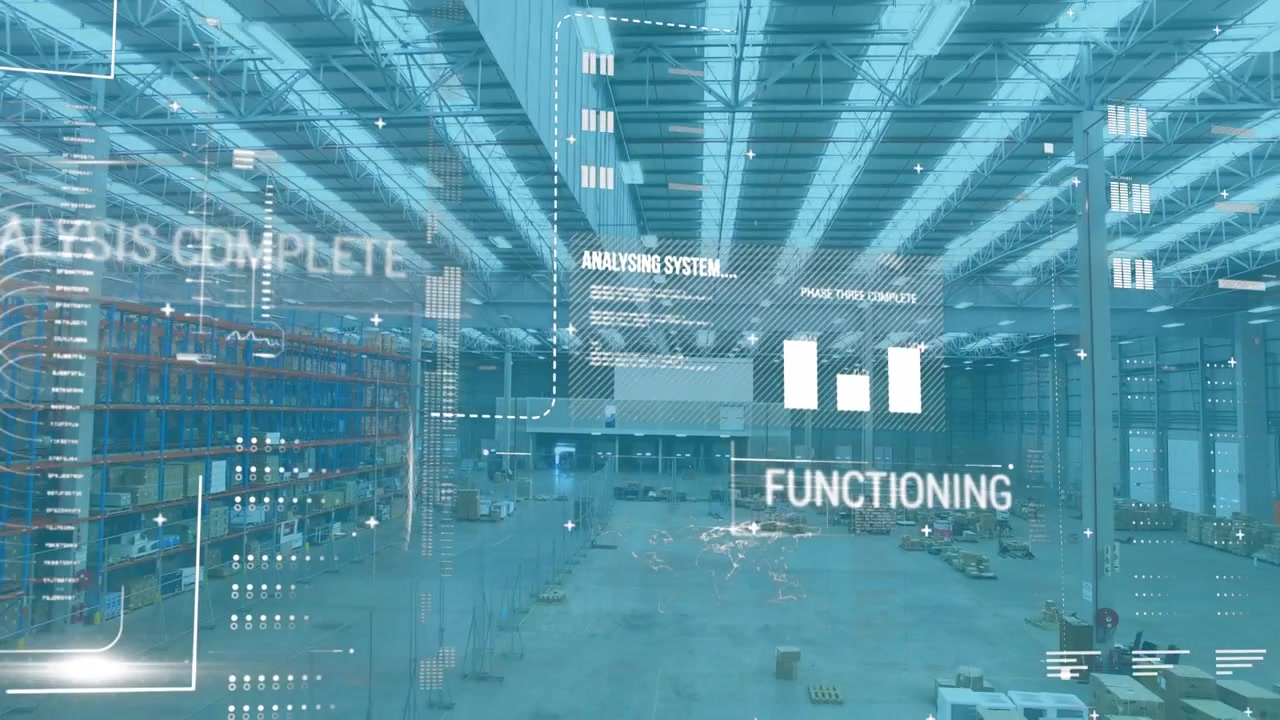 Animation of statistics and financial data processing over warehouse