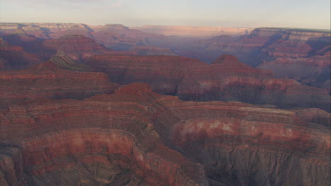 beautiful aerial over grand canyon at dawn 1