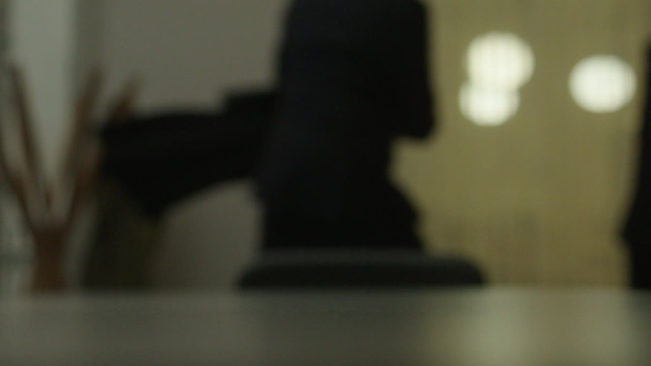 Blurry Office Meeting Room