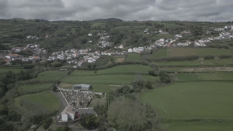 Parroquia-De-Santo-António-Del-Distrito-De-Pont-Delgada-En-Las-Islas-Azores,-Portugal