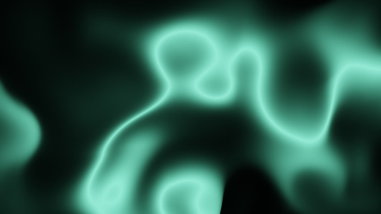 Eerie and mysterious smoke swirls in the darkness