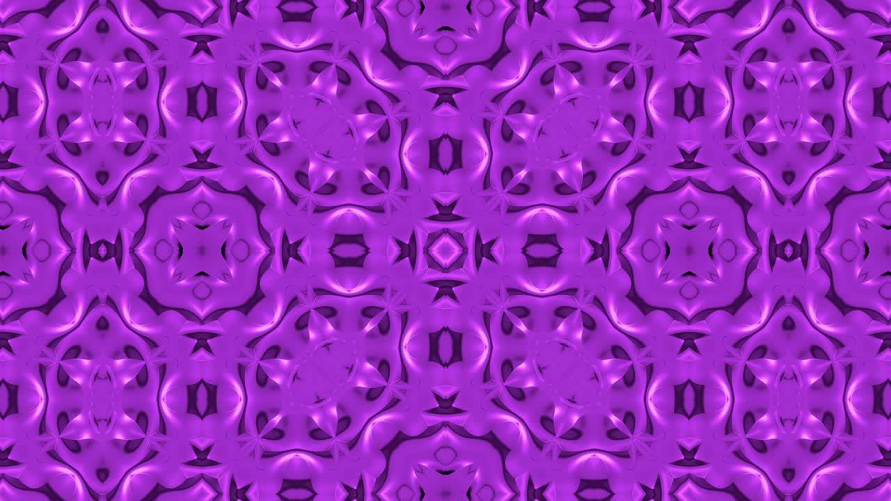 3d en bucle abstracto ornamentado fondo decorativo. hipnótico caleidoscopio de moda.