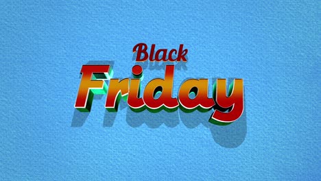 Retro-Black-Friday-Text-Im-80er-Jahre-Stil-Auf-Einer-Blauen-Grunge-Textur