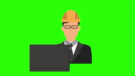 pantalla verde, avatar, constructor
