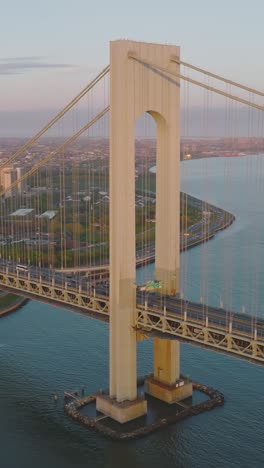 new york brooklyn and harbor verrazano bridge