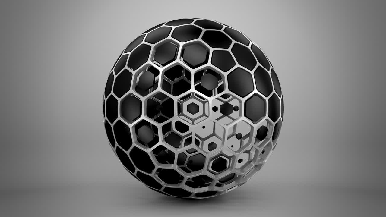 애니메이션 된 기하학적 모양