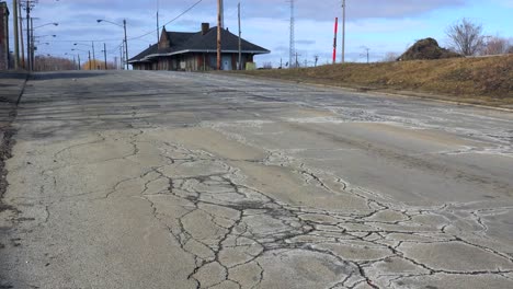 an old abandoned train station reminds us of a lost era of travel