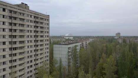 viejos edificios abandonados de prypiat chernobyl -antena