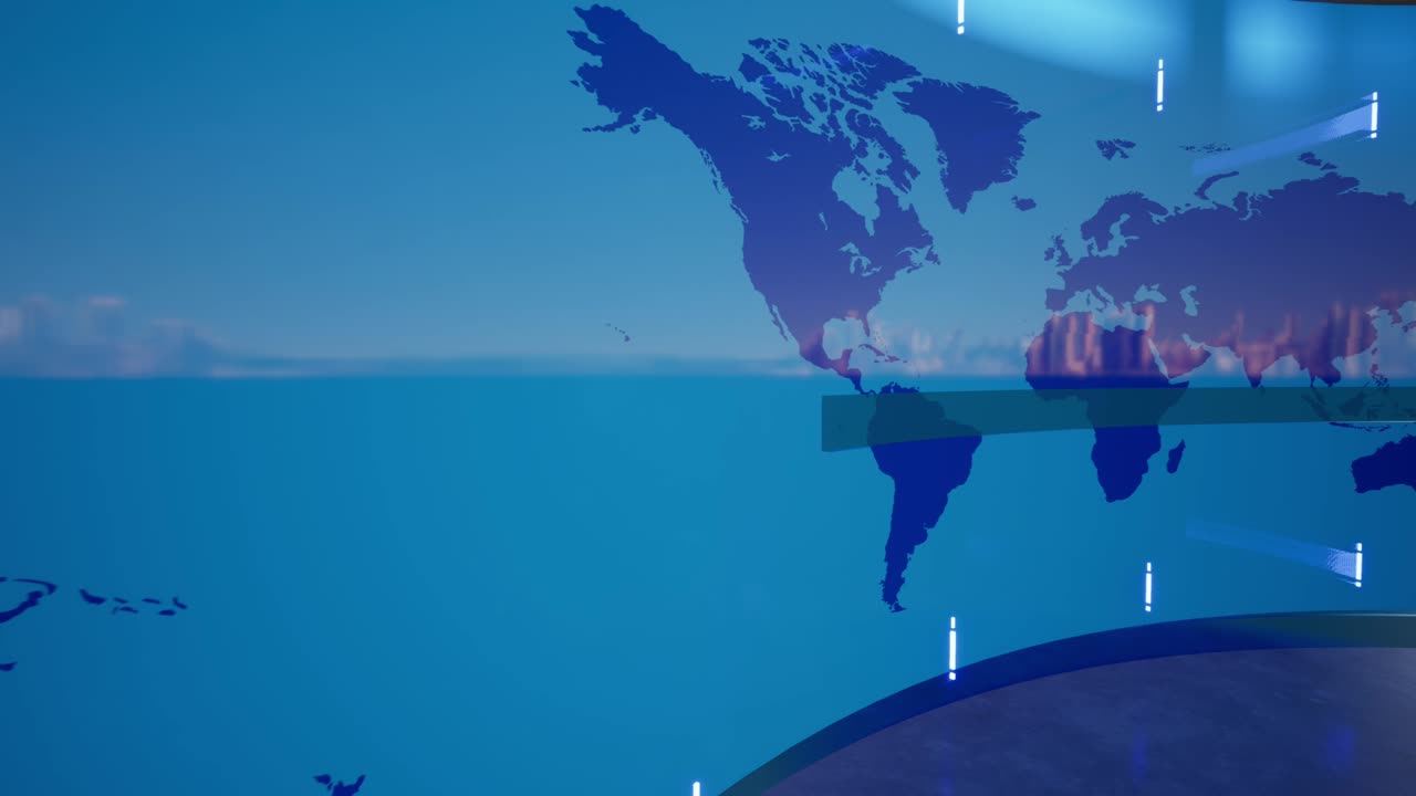 World Map Background 4K | Premium Stock Video Footage