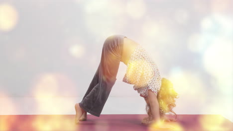 Niña-Pequeña-Haciendo-Yoga