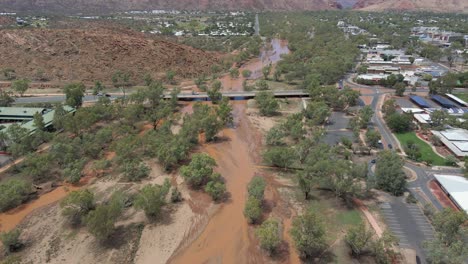 Traffic-At-Ross-Highway-Across-Todd-River