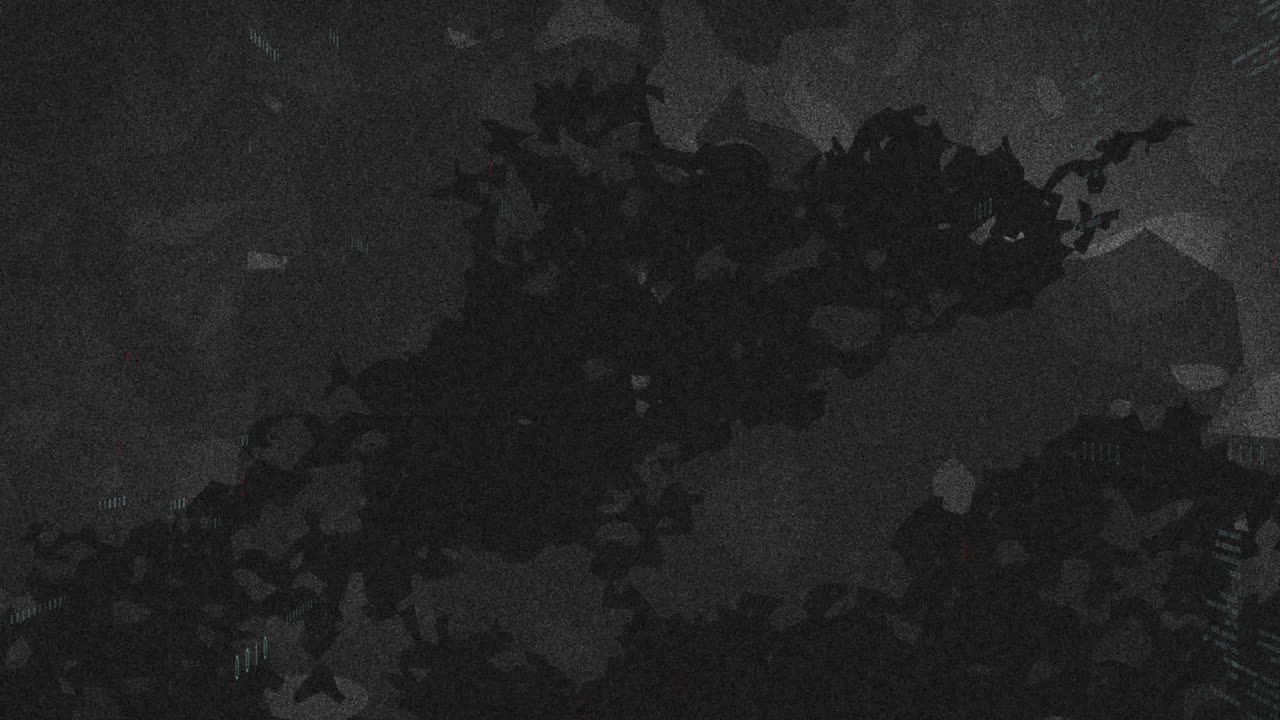 animación de partículas rojas sobre el cambio de efecto de patrón de textura contra un fondo gris