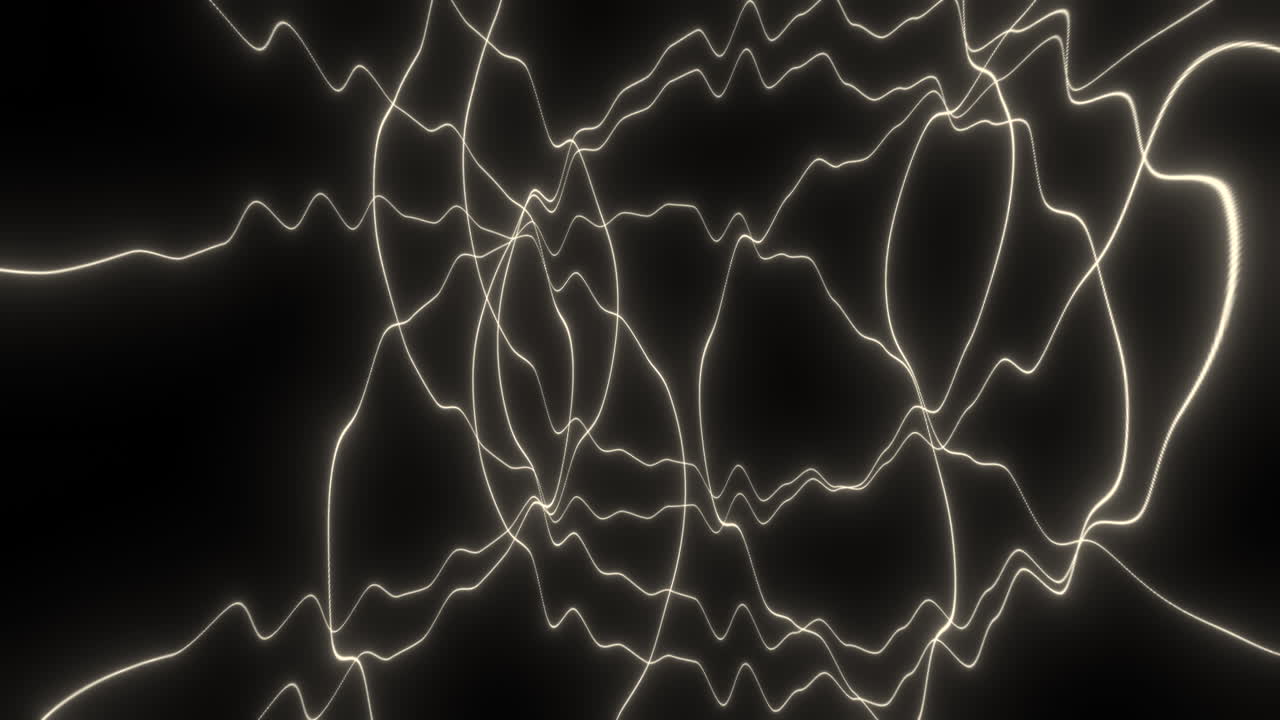 líneas brillantes abstractas