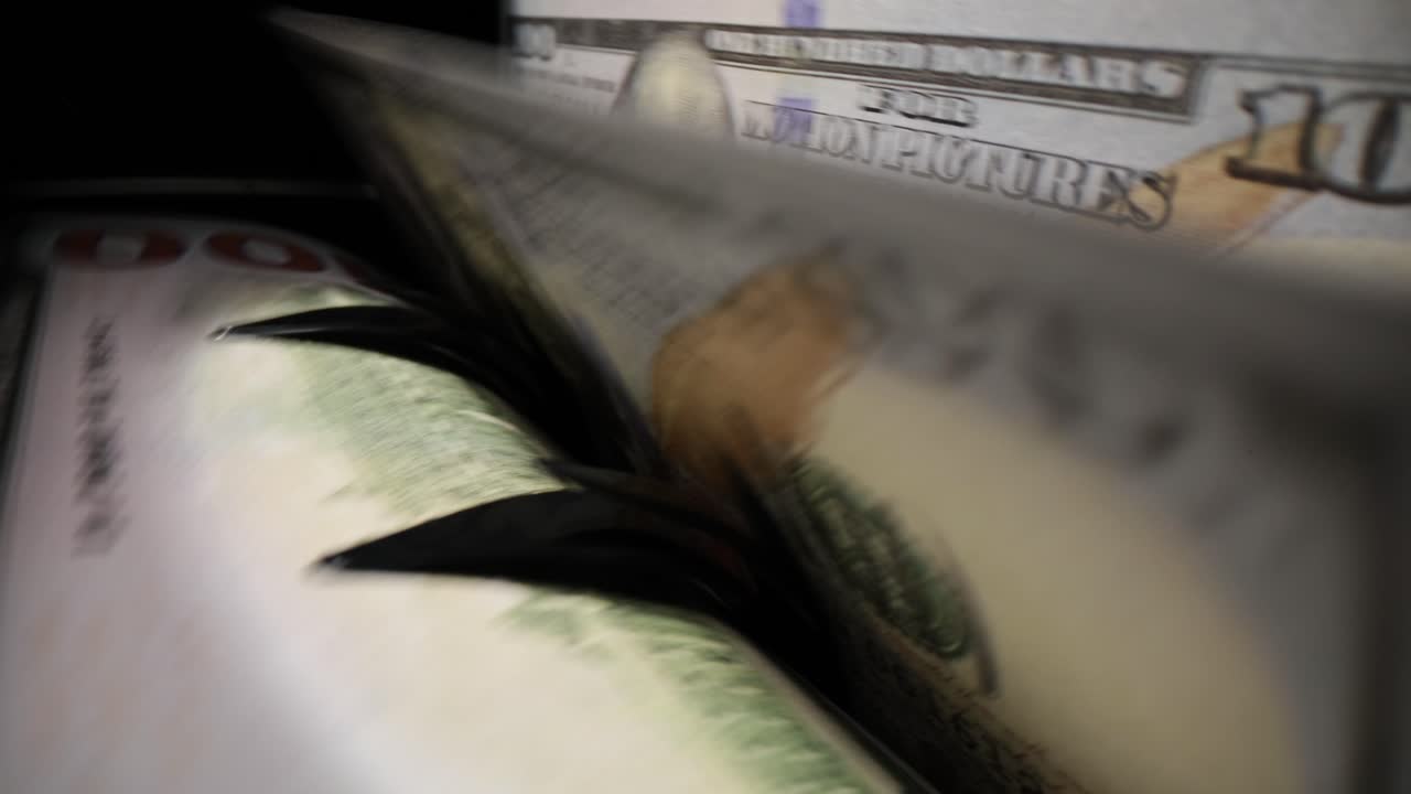 Stack of Hundred Dollar Bills