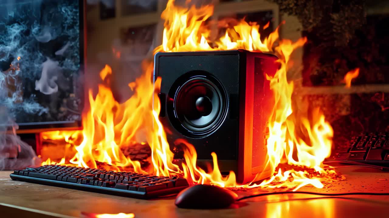 un monitor de computadora sentado en la parte superior de un escritorio al lado de un teclado y un ratón