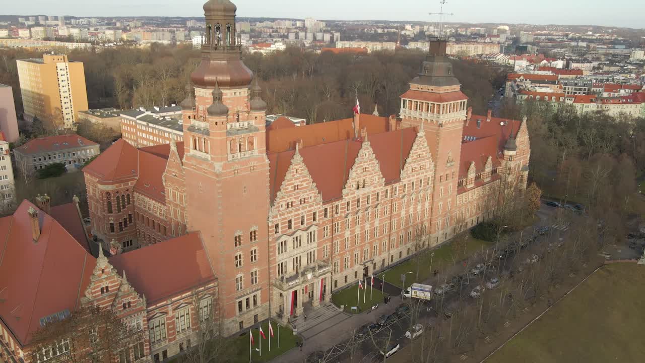 lugar famoso en szczecin, polonia