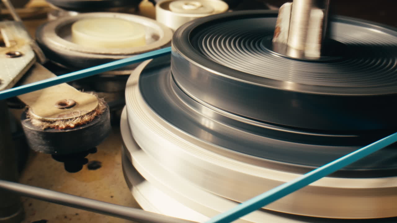 빈티지 필름 프로세싱 기계