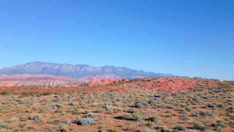 remote landscape near hurricane city in washington county, utah, united states