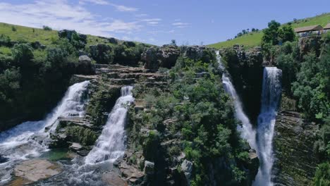 waterfall in the panorama route, south africa, lisbon falls