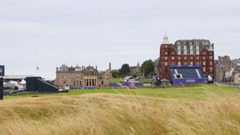 panoramic view of st andrews golf course