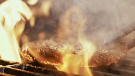 grilling steak and burgers