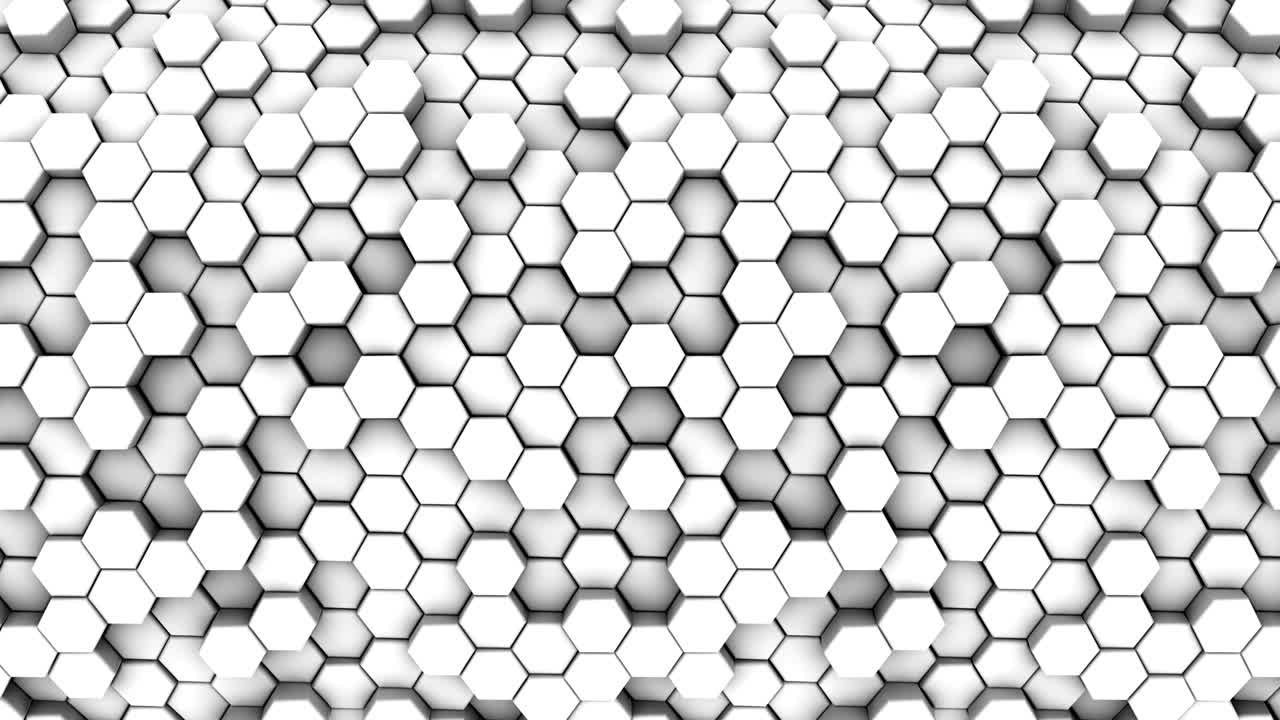 el fondo de los hexágonos