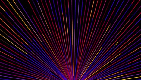 abstract light burst lines background loop