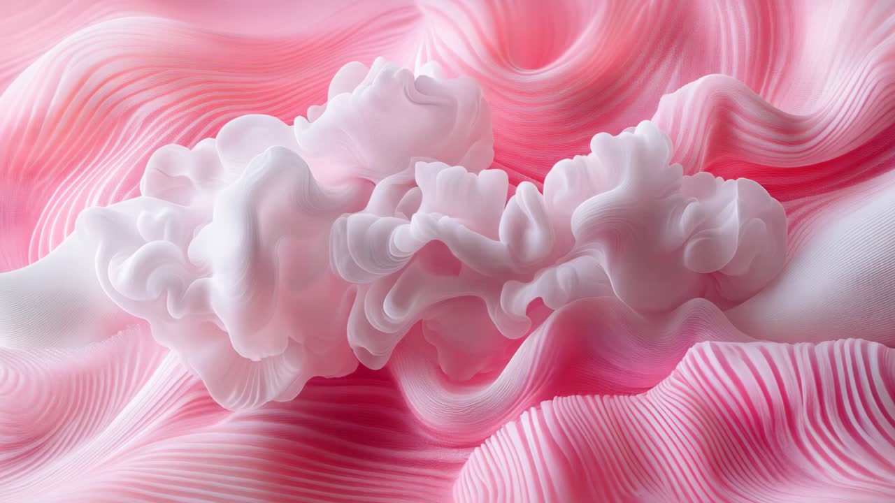 Pink Fabric Abstract Texture