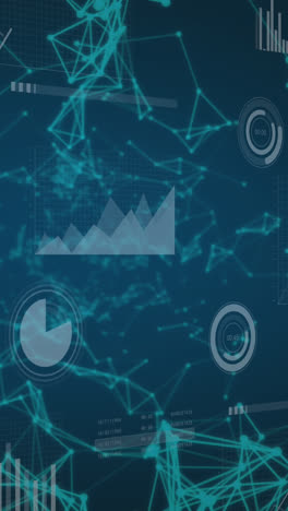 Animación-Del-Procesamiento-De-Datos-Sobre-Fondo-Negro