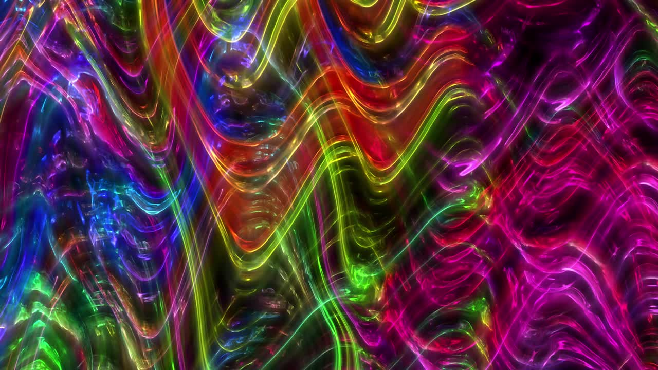 animación abstracta, fondo líquido, hermosa película de pintura digital, película de fondo abstracta. animación de gradiente holográfico.