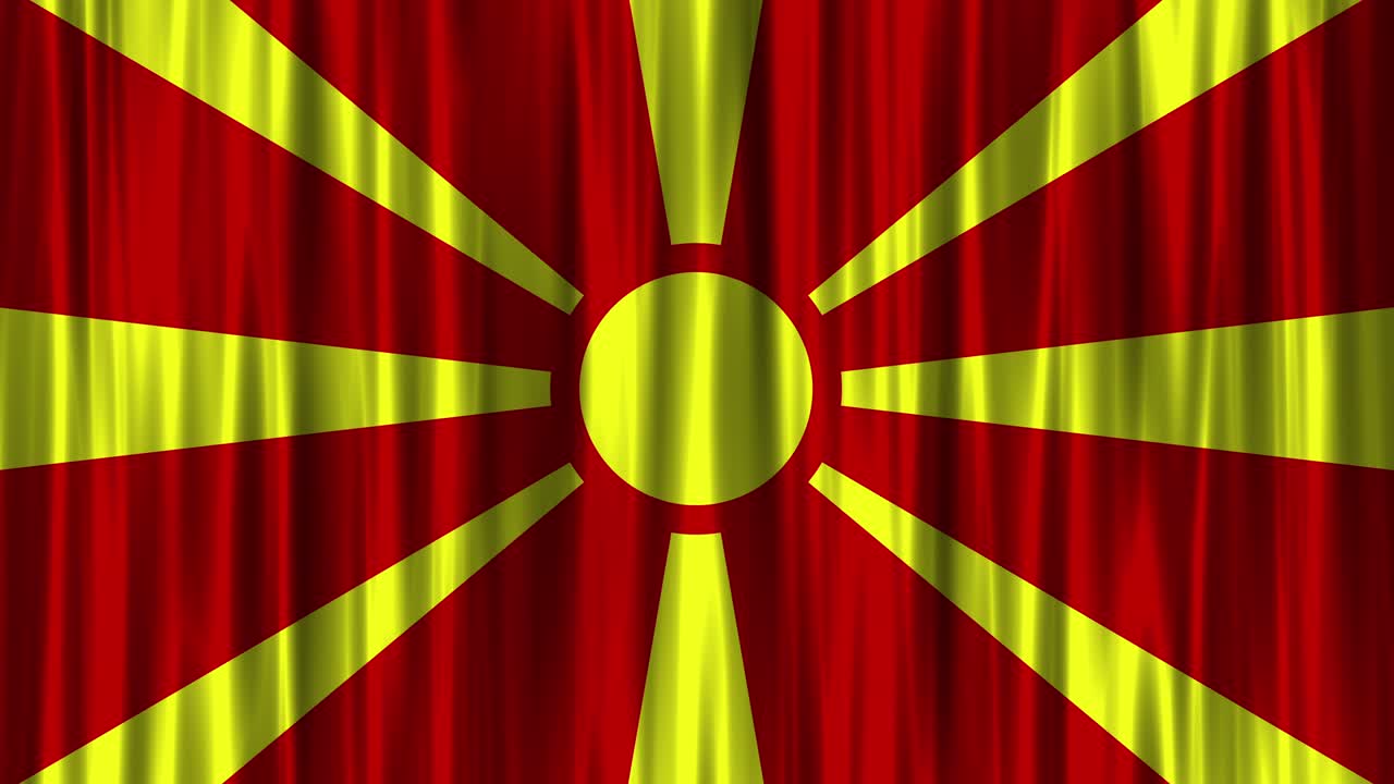 bandera nacional macedonia (con bucle)
