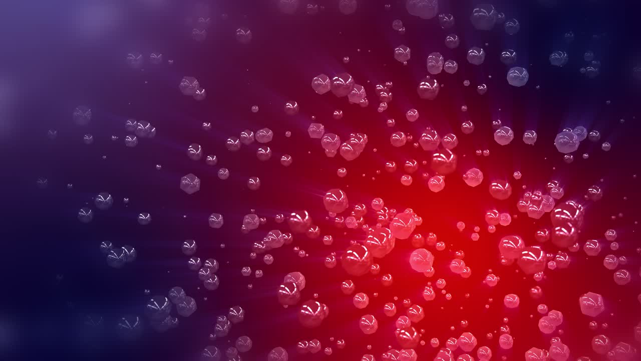 Luxury Diamond Prism Background: Glowing Blue Neon Sparkle with Crystal Refraction & Motion Effects