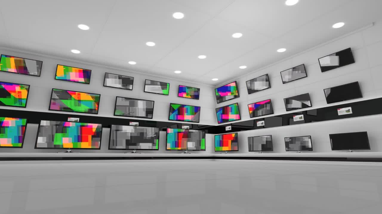 정적 화면을 가진 lcd 화면