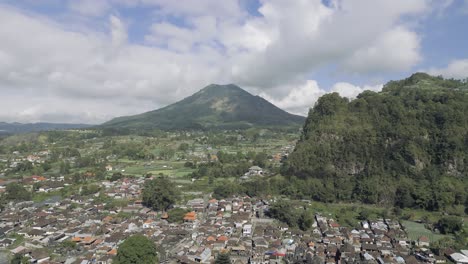 batur lake active volcano mount bali indonesia